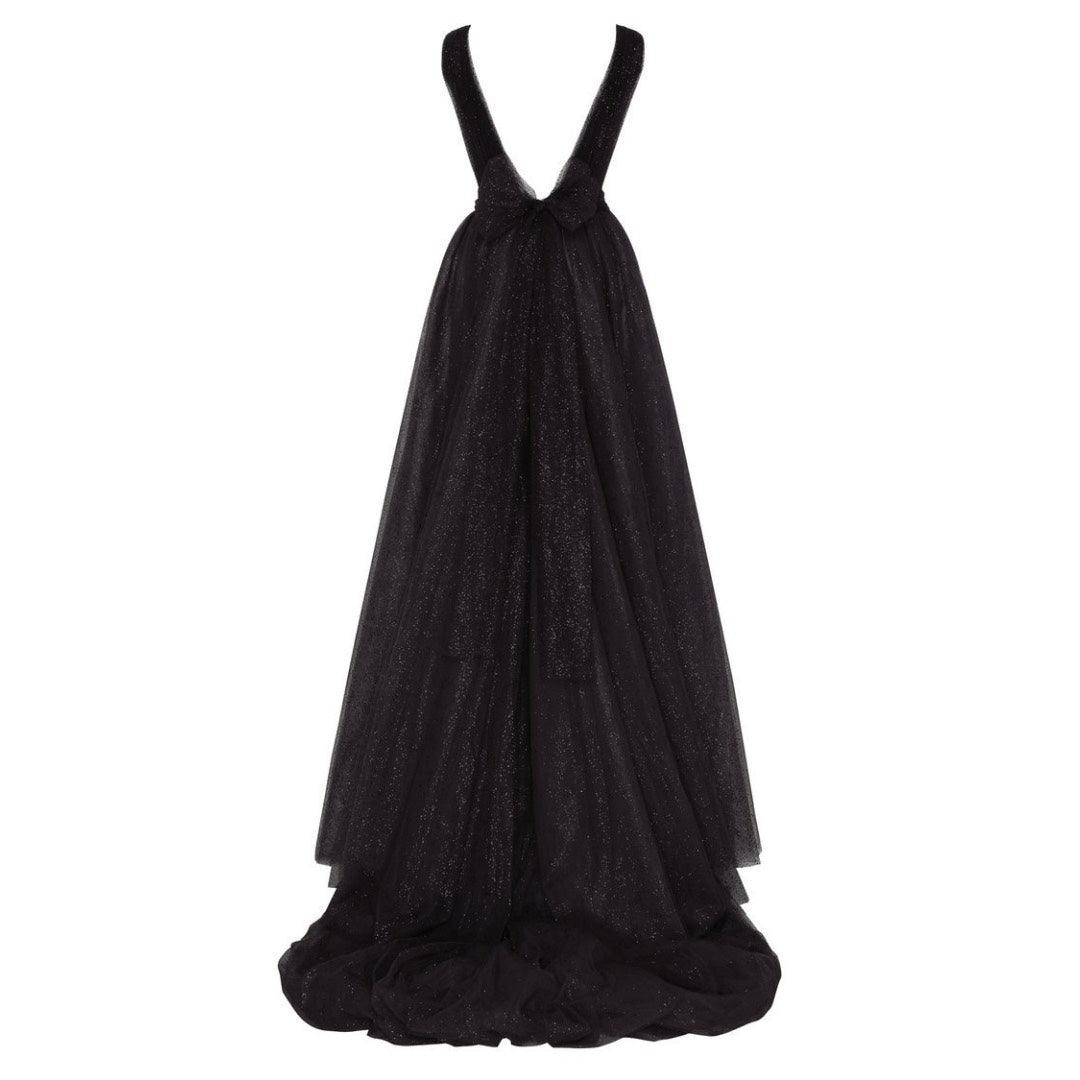 Alima Chic Sparkly Maxi Evening Dress