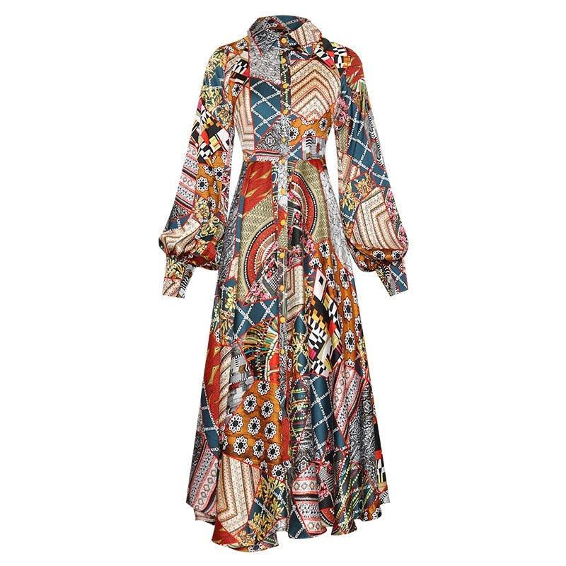 Moani Printed Maxi Dress