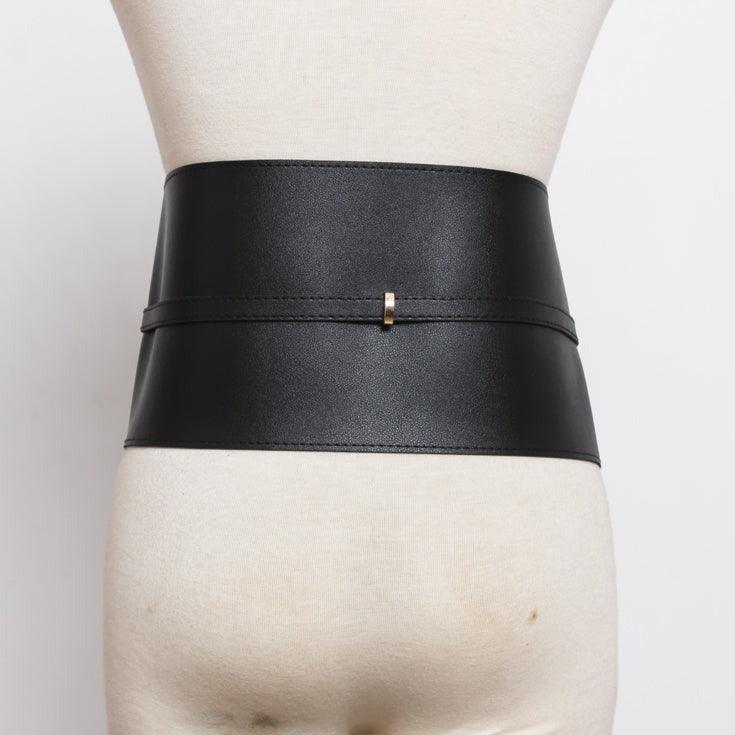 Waistband Leather Corset Belt