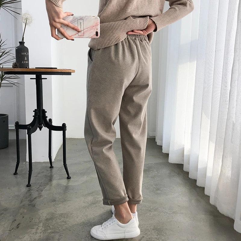 Estee High Waist Loose Pants