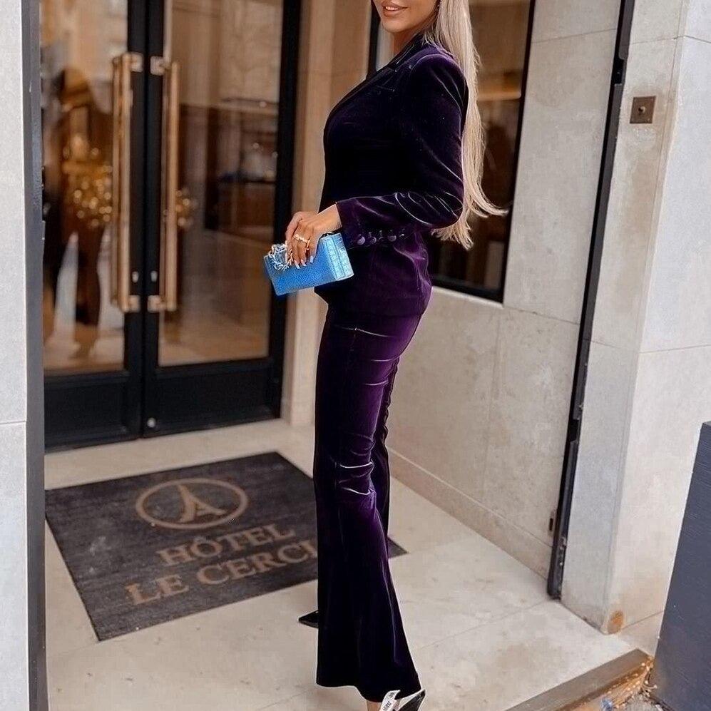 Bougie Blazer & Pants Set