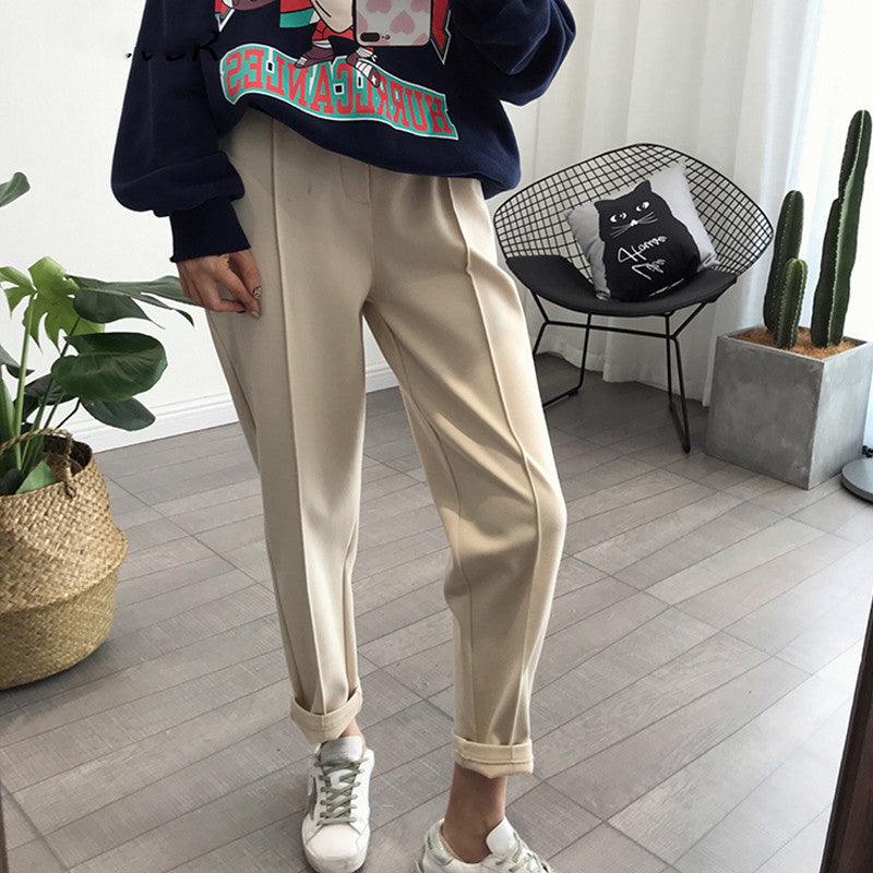 Estee High Waist Loose Pants