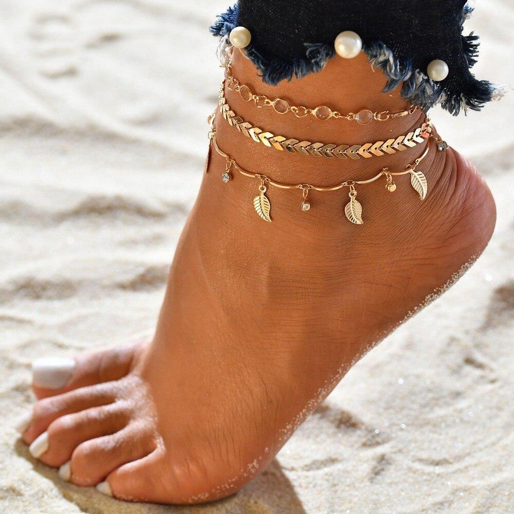 Talulah Bohemian Anklet Set
