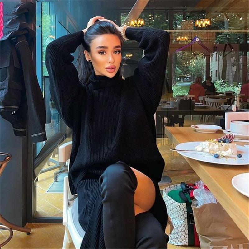 Audrina Knitted Two Piece Dress