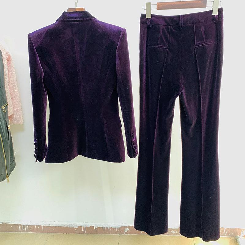 Bougie Blazer & Pants Set