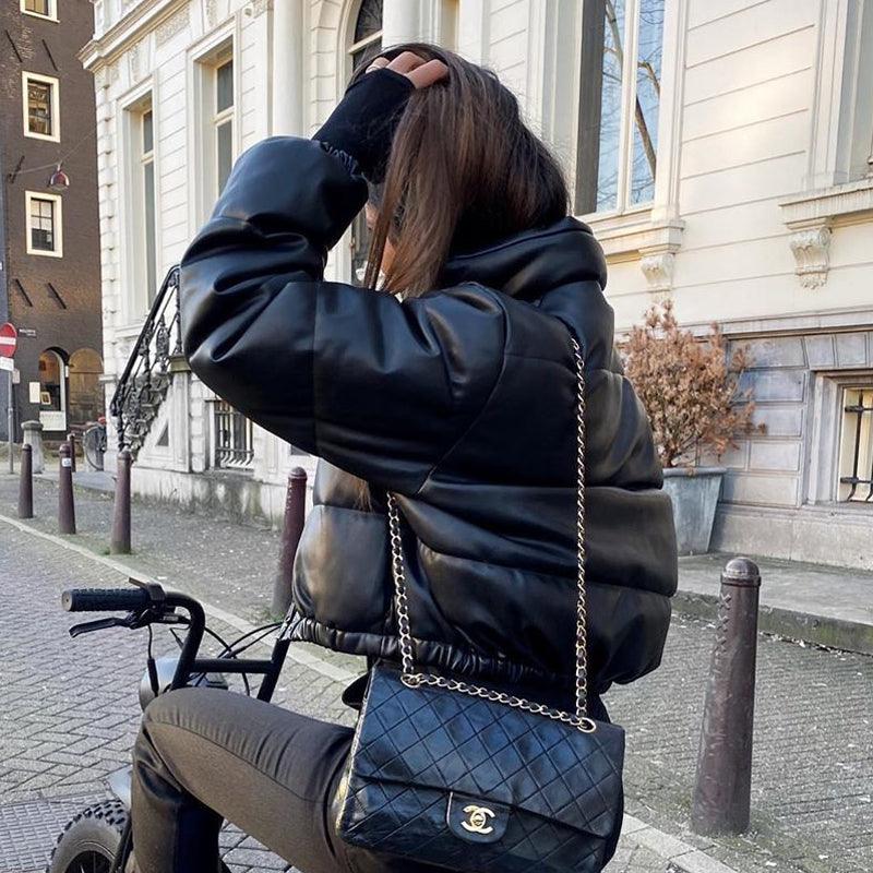 Imogen Faux Leather Jacket