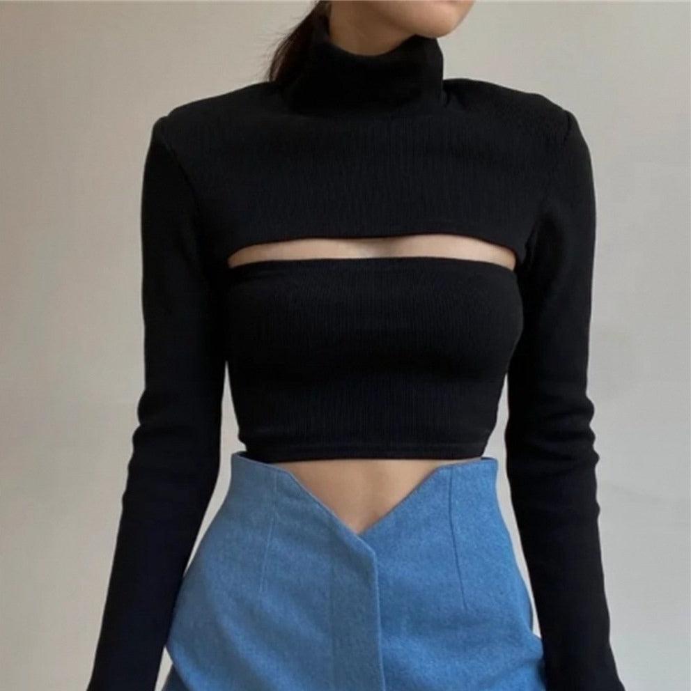 Indira Padded Shoulder Two Piece Top