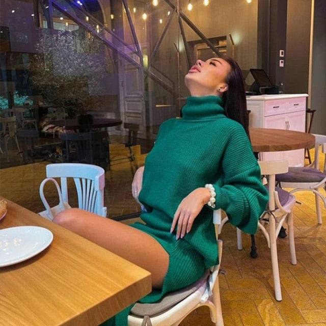 Audrina Knitted Two Piece Dress