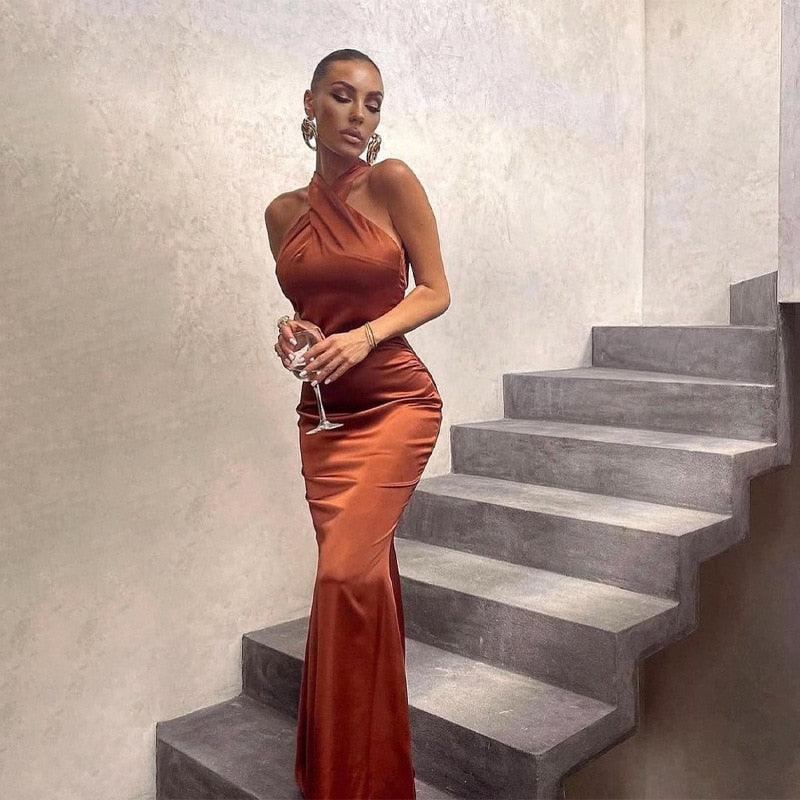 Florence Satin Dress