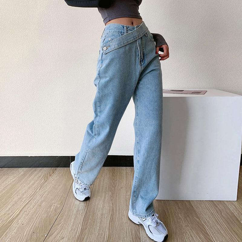 Gia High Waisted Denim Pants