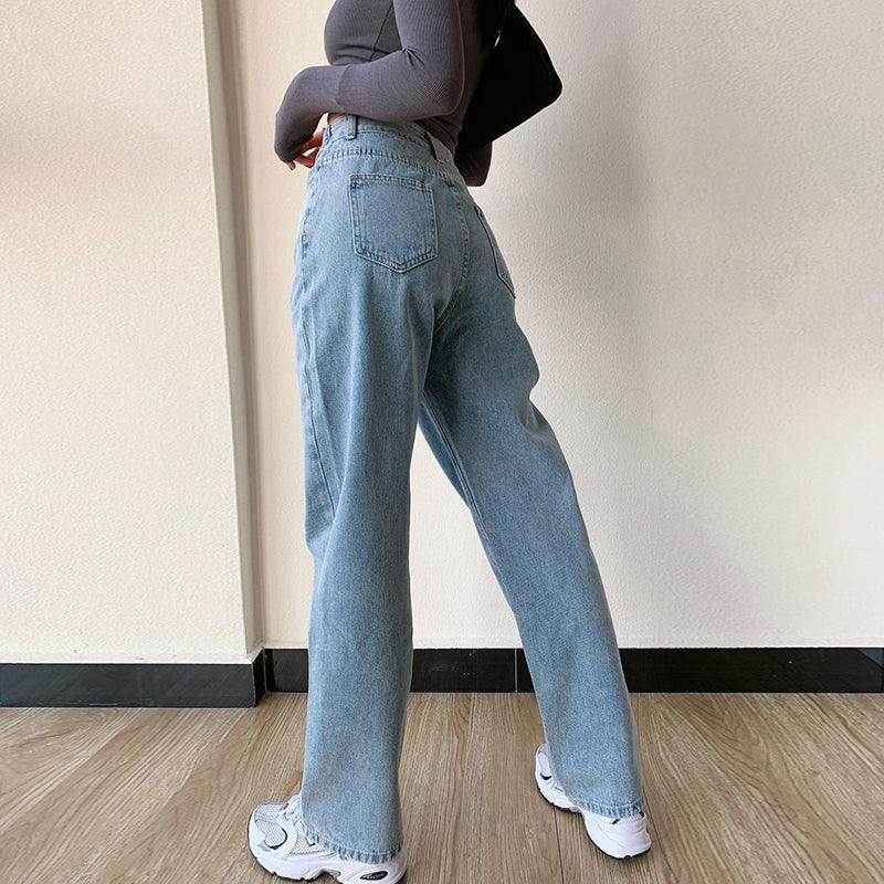 Gia High Waisted Denim Pants