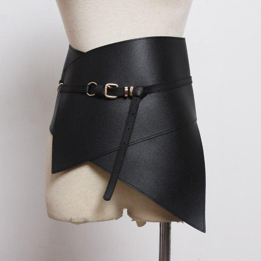 Waistband Leather Corset Belt