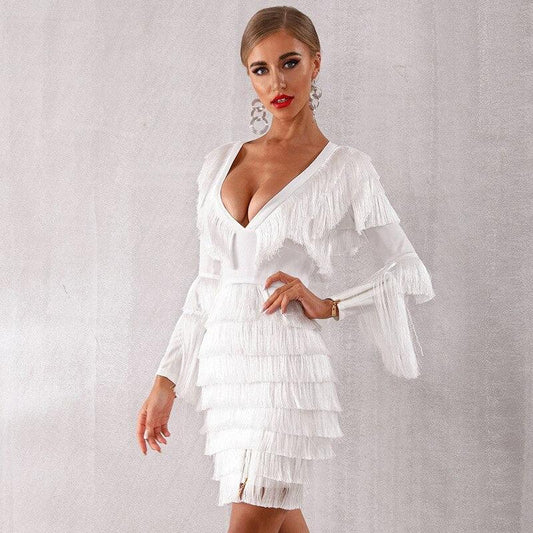 Dondi Fringed Mini Dress