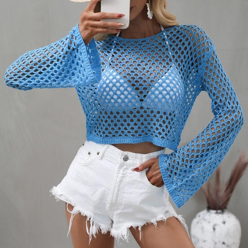 Nantte Knitted Crop Top