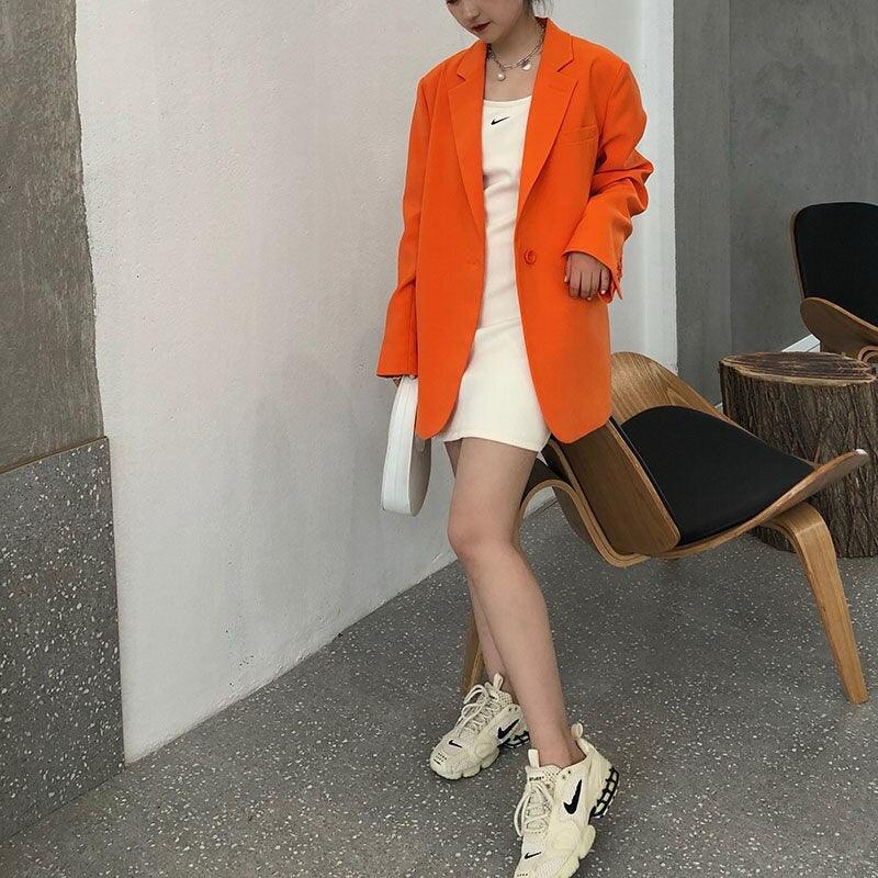 Sasa Orange Blazer