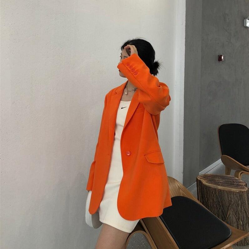 Sasa Orange Blazer