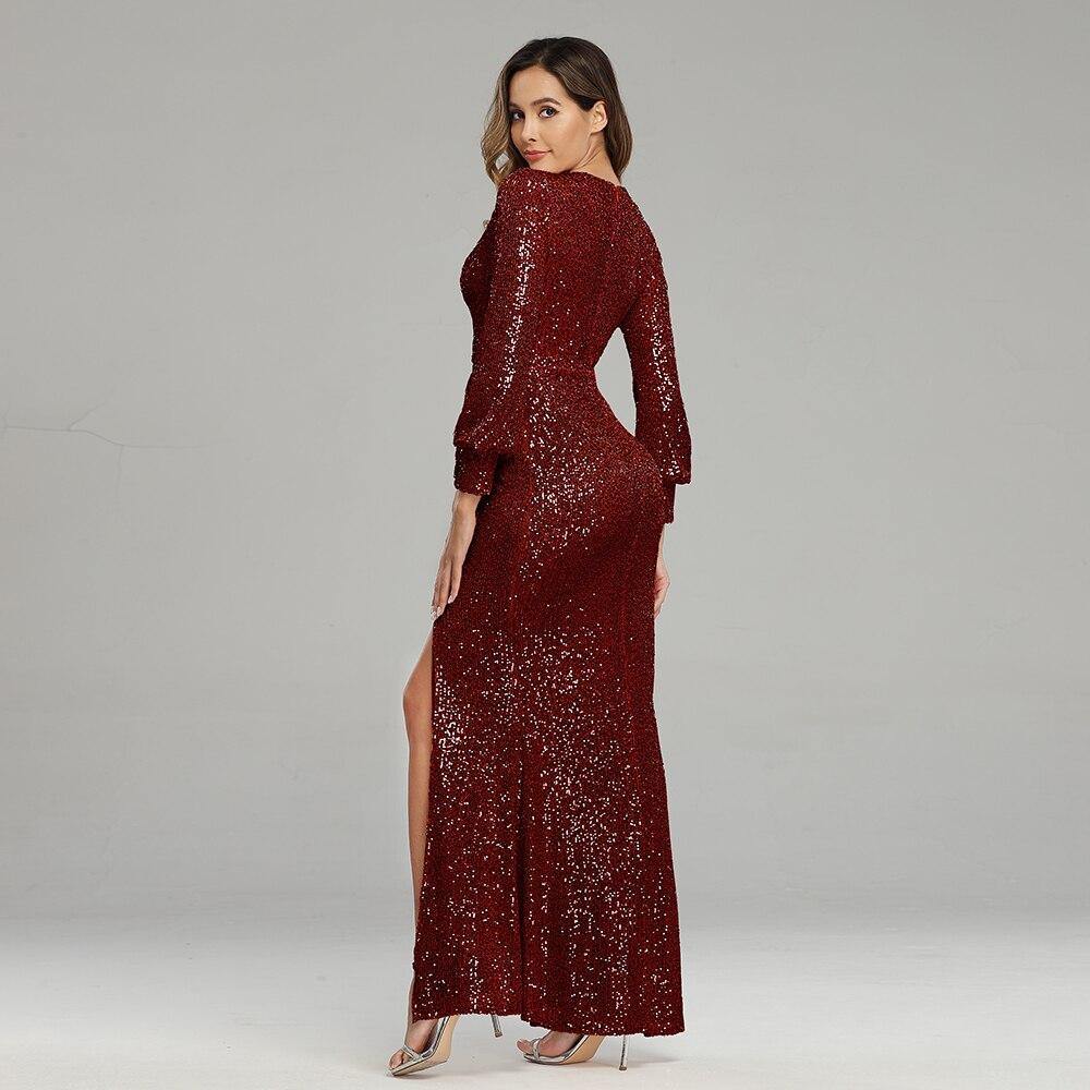 Elegant Sequins Dress