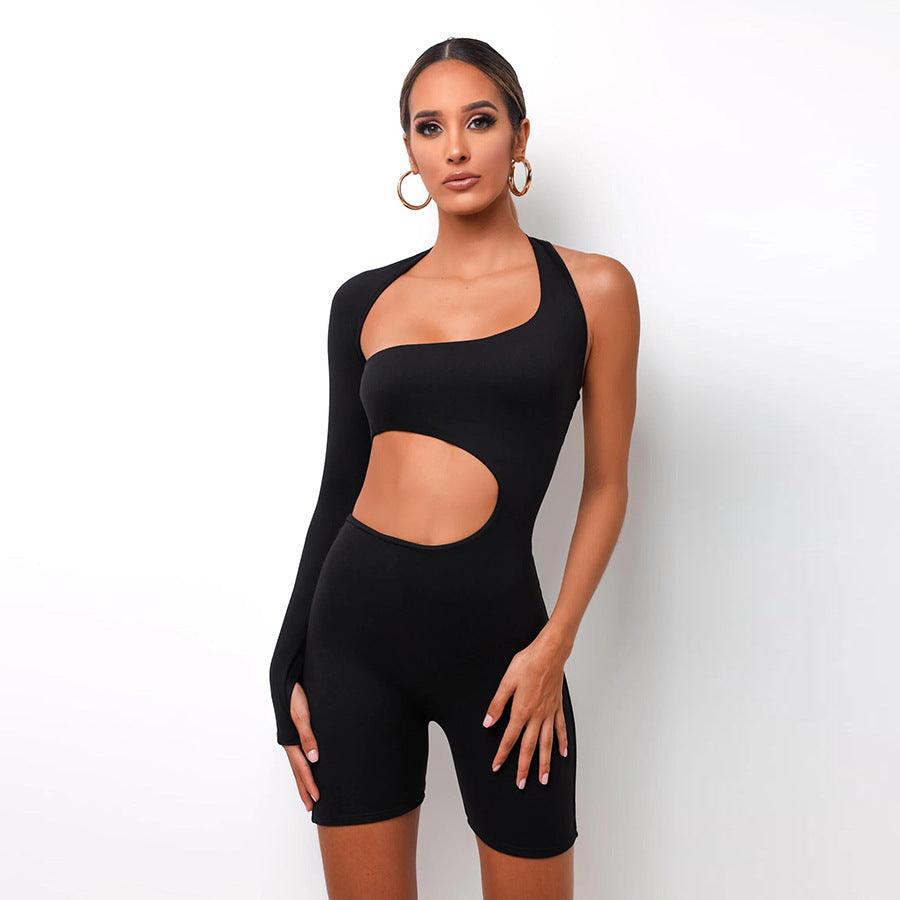 Veda One Shoulder Romper